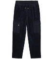 BOSS Bukser - Fløjl - Navy