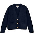 Creamie Cardigan - Strik - Cardigan Knit - Black Iris