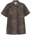 Creamie Kjole - Denim - Dress Leo - Brown Leo