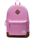 Herschel Rygsæk - Heritage Youth - Opera Mauve/Saddle Brown