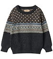 Wheat Bluse - Strik - Julius - Navy