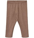 Wheat Leggings - Rib - Jules - Toffee Brown