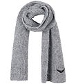 Zadig & Voltaire Halstørklæde - Strik - Heather Grey