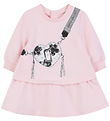 Little Marc Jacobs Kjole - Pink m. Print