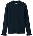 Name It Bluse - Rib - NkfVianna - Slim - Navy Blazer