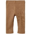 Lil' Atelier Leggings - Rib - NbnNoel - Tigers Eye
