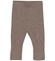 Fixoni Leggings - Rib - Coffee Quartz Melange