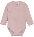 Fixoni Slå-om Body l/æ - Pale Mauve Melange