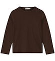 Fliink Bluse - Rib - Kenna - Coffee Bean