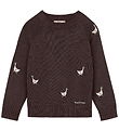 Fliink Bluse - Strik - Mahdi - Coffee Bean