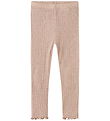 Name It Leggings - Uld - Rib - NmfWossa - Shadow Gray