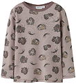 Name It Blouse - Wool - NmfWillit - Shadow Gray/Unicorn