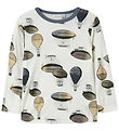 Name It Bluse - Uld - NmmWillitus - Snow White/AIR BALLOON