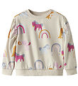 Name It Sweatshirt - NmfNula - Parchment