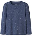 Name It Bluse - NmfNelia - Blue Indigo
