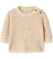 Lil' Atelier Bluse - Strik - NbfNadie - Cameo Rose