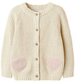 Lil' Atelier Cardigan - Strik - NmfEmlen - Turtledove