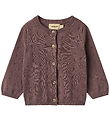 Wheat Cardigan - Strik - Maia - Plum