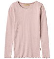 Wheat Bluse - Rib - Reese - Soft Lilac