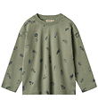 Wheat Bluse - Malthe - Dusty Green Cars