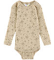 Joha Body l/æ - Uld - Beige m. Stjerner