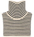 FUB Halsedisse - Strik - Uld - Ecru/Dark Navy