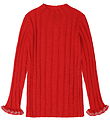 FUB Bluse - Rib - Strik - Uld - Signal Red