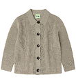 FUB Cardigan - Strik - Uld - Oat Melange