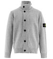 Stone Island Cardigan - Strik - Melange Grey