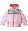 Stella McCartney Kids Dynejakke - Viola/Multicolor