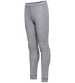Hummel Leggings - HmlJr - Uld - Rib - Grey Melange
