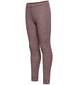 Hummel Leggings - HmlJr - Uld - Rib - Twilight Mauve