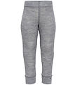 Hummel Leggings - HmlMini - Rib - Grey Melange