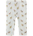 Lil Atelier Leggings - NbmNoel - Uld - Gray Dawn/LAMA