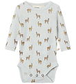 Lil Atelier Body l/æ - NbmNoel - Uld - Gray Dawn/LAMA