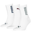 Puma Strømper - Unisex RIB Logo Short - 3-pak - Hvid/Colored Log