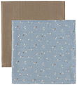 Müsli Stofbleer - 2-pak - 75x75 - Stars - Jasmin Blue/Balsam Cre