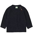 FUB Bluse - Strik - Uld - Dark Navy