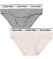 Calvin Klein Trusser - 2-pak - Silverpeony/Greyheather