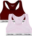 Calvin Klein Toppe - 2-pak - Lightlilac/Raspberrychocolate