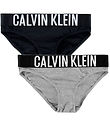 Calvin Klein Trusser - 2-pak - Pvhblack/Greyheather