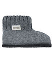 Huttelihut Hjemmesko - Uld - Medium Grey Melange