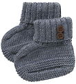Name It Booties - NbmWrilla - Wool - Folkstone Grey