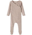 MarMar Heldragt m. Fødder - Pointelle - Rubello - Soft Beige