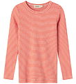 MarMar Bluse - Rib - Modal - Tani - Red Stripe