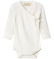MarMar Slå-om Body l/æ - Rib - Belita - Gentle White