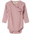 MarMar Slå-om Body l/æ - Rib - Belita - Soft Berry