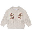 Hust and Claire Cardigan - Strik - Cilja Embroidery - French Oak