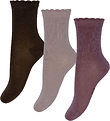 Hust and Claire Strømper - 3-pak - Foty - Pale Mauve