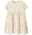 Lil Atelier Kjole - Rib - NmfLavo -Turtledove